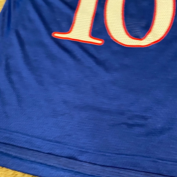 University of Kansas Adidas Pullover Football Jersery #10 - Picture 8 of 16